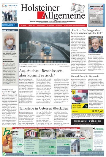 Holsteiner Allgemeine 01 2021