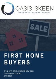 First Home Buyers - Oasis Skeen Property Buyers