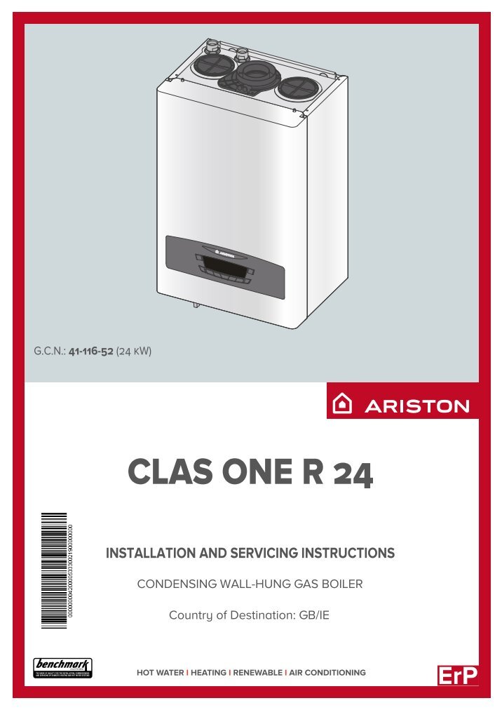 Ariston Thermo - Next Evo X UK Manual