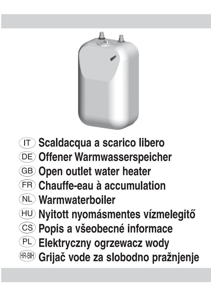 Notice thermo ariston amd 145