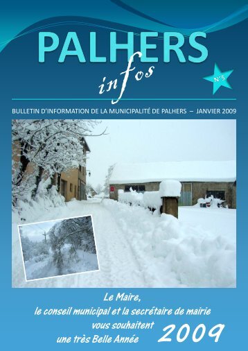 Bulletin Municipal 2009.pdf - Mairie de Palhers