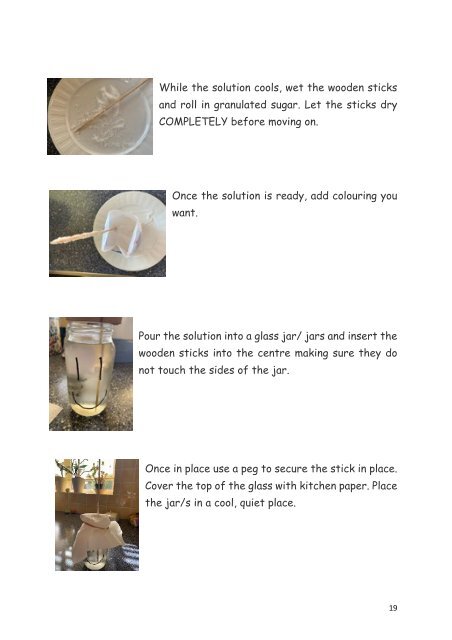 Science Experiments to try at Home