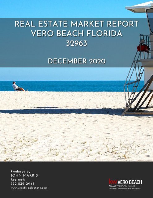 Vero Beach 32963 Real Estate Market Report December 2020