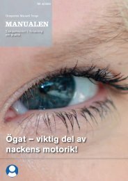 Ögat – viktig del av nackens motorik! - omt sweden