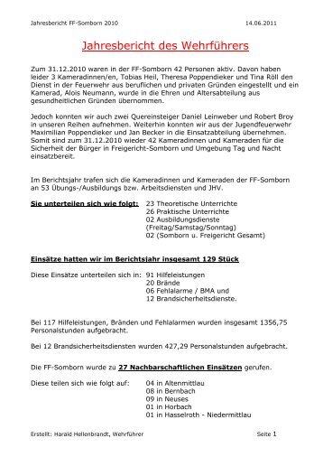 2010 - Freiwillige Feuerwehr Freigericht