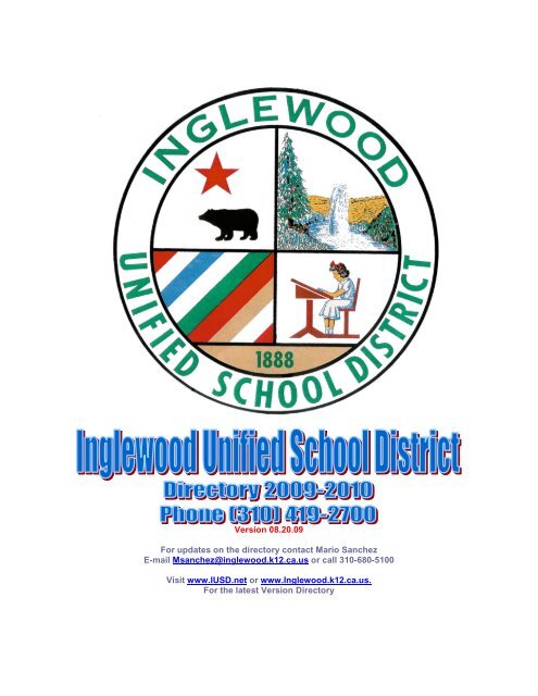 Directors - Inglewood Unified School District