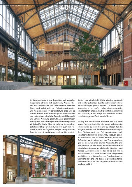 architektur Fachmagazin Ausgabe 8 2020