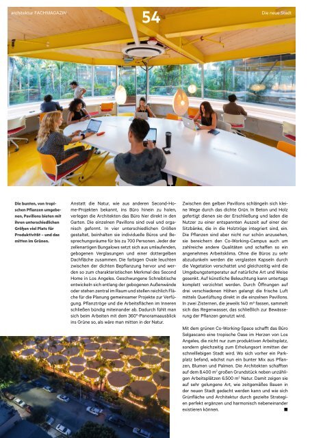 architektur Fachmagazin Ausgabe 8 2020