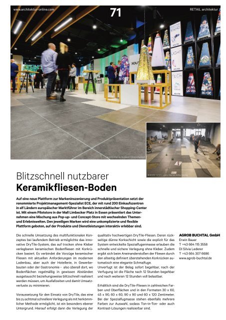 architektur Fachmagazin Ausgabe 8 2020