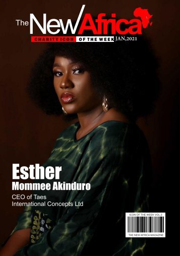 THE NEW AFRICA MAGAZINE ICON OF THE WEEK JANUARY 2021 2ND EDITION