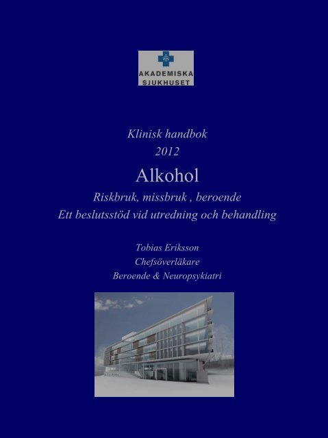 Klinisk handbok 2012 - Akademiska sjukhuset