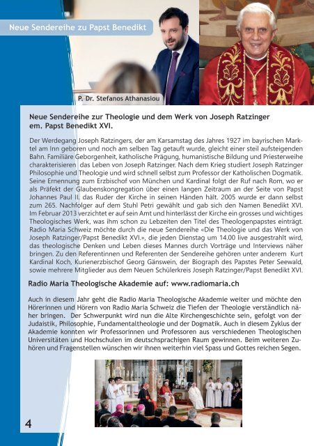 Radio Maria Magazin - Januar 2021