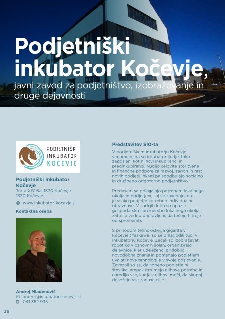 Predstavitev subjektov inovativnega okolja in uspešnih podjetniških zgodb 2020