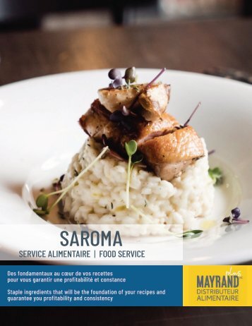 Saroma Food Service Catalog