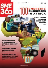 JANUARY 2021 - EMERGING BUSINESSES IN AFRICA ISSUE