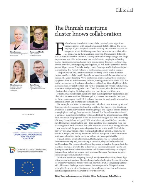 Finnish Maritime Cluster Yearbook 2020 -2021