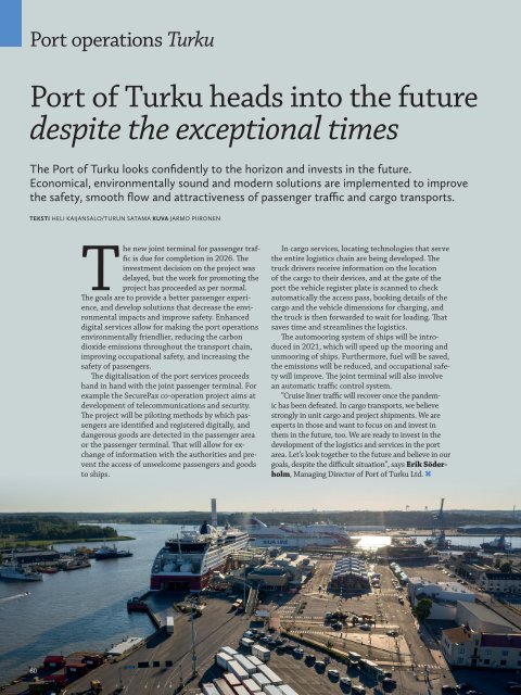 Finnish Maritime Cluster Yearbook 2020 -2021