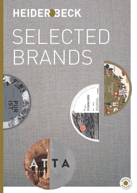 Heiderbeck Selected Brands Katalog 2019