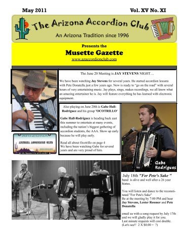 May 2011 - Arizona Accordion Club