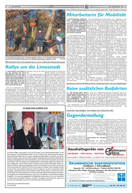 Schwalbacher Zeitung