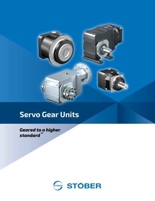 Stober 1 Servo Gear Units