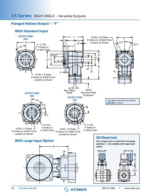 Stober 1 Servo Gear Units