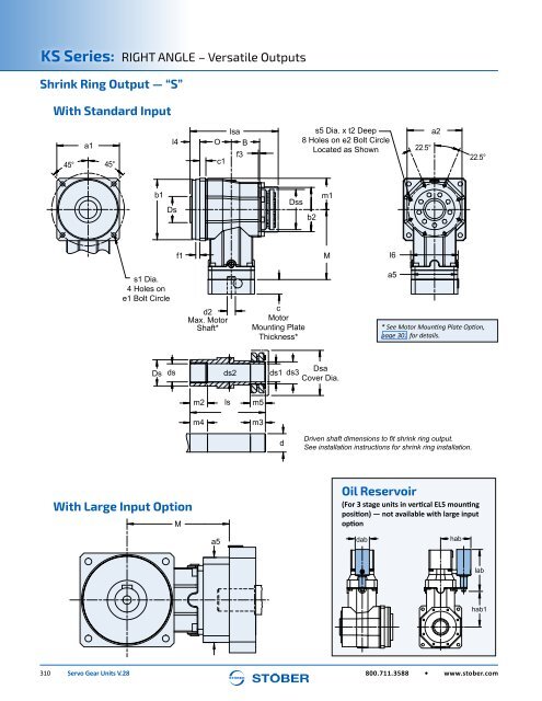 Stober 1 Servo Gear Units