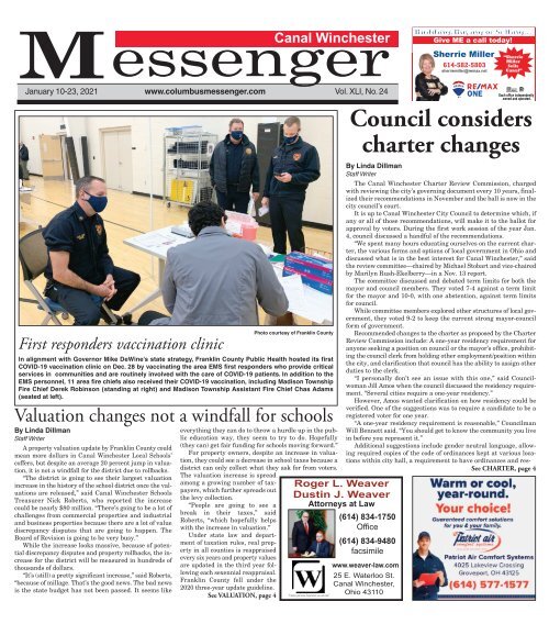 Canal Winchester Messenger - January 10th, 2021