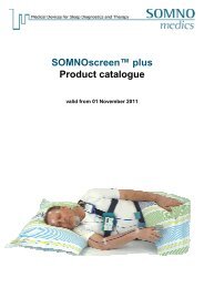 Product Catalogue - SOMNOmedics