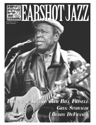 Earshot Jazz - April 2003