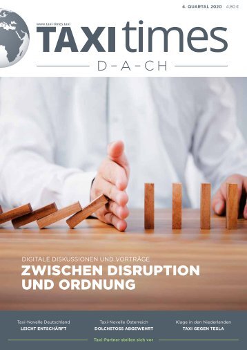 Taxi Times DACH - 4. Quartal 2020