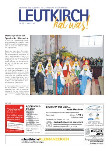 Leutkirch hat was 13.01.2021