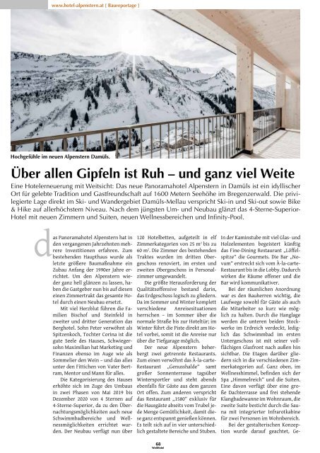 Ausgabe wellhotel 4-2020