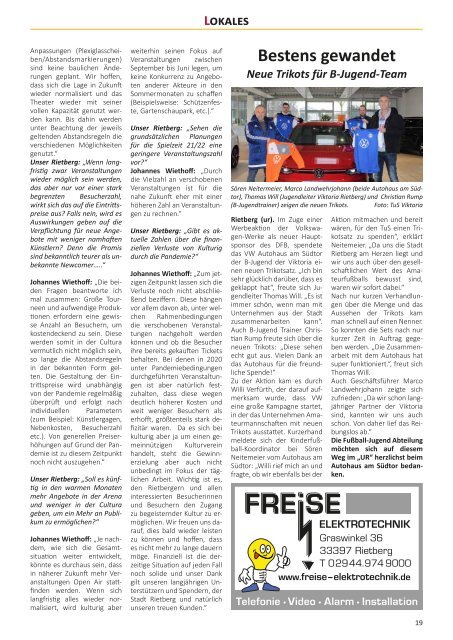 Unser Rietberg Ausgabe 20 vom 13. Januar 2021