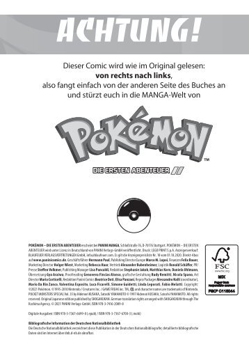 Pokémon - Die Ersten Abenteuer 36 (Leseprobe) DPOKA036