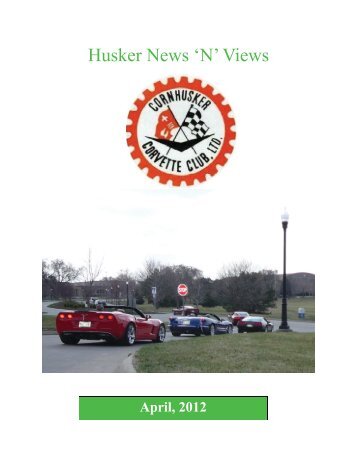 Husker News 'N' Views - Cornhusker Corvette Club