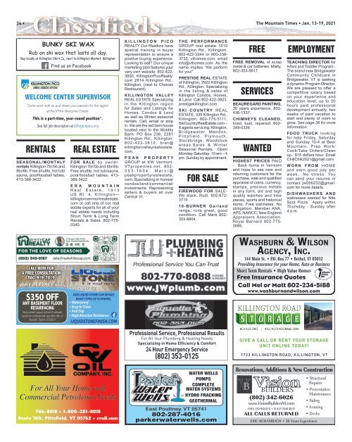 Mountain Times - Vol. 50, Number 2, Jan. 13-19, 2021