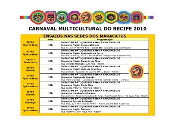 carnaval multicultural do recife 2010