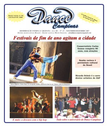 Ed. 13 Campinas - Nov/2007 - Agenda da Dança de Salão Brasileira