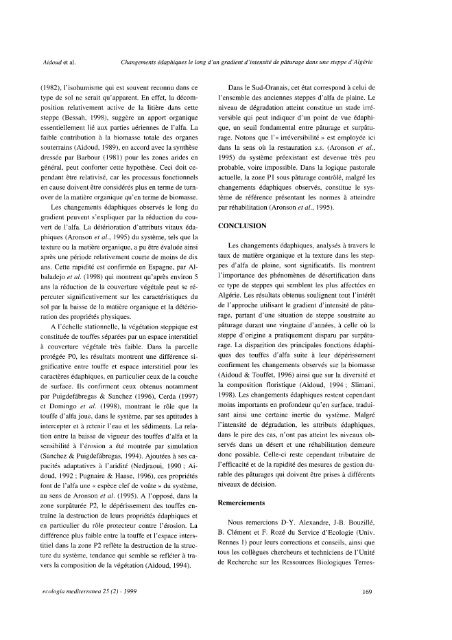 Ecologia mediterranea 1999-25(2)