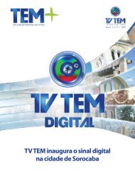 TV TEM inaugura o sinal digital na cidade de Sorocaba