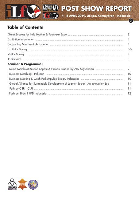 POSTSHOW REPORT ILF IGT 2019 LR