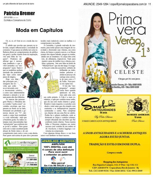 edição 207 impresso pdf - Jornal Copacabana