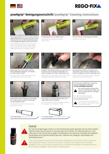powRgrip® cleaning instructions