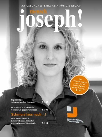 mensch joseph! | Magazin 1-2015