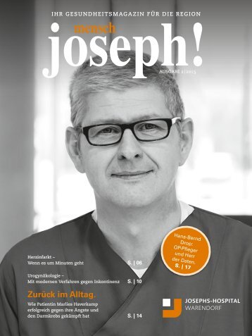 mensch joseph! | Magazin 2-2015