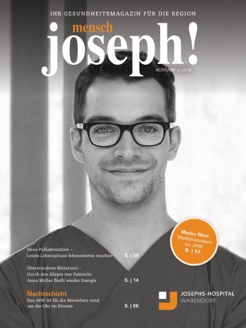 mensch joseph! | Magazin 2-2016
