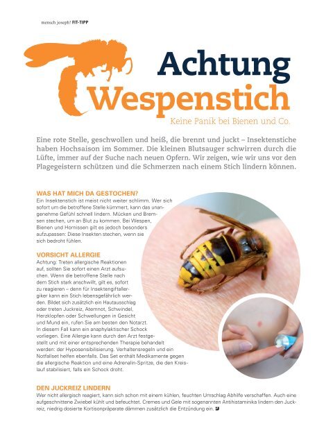 mensch joseph! | Magazin 3-2018