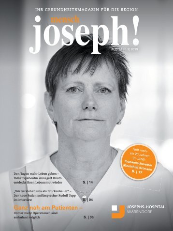 mensch joseph! | Magazin 1-2019