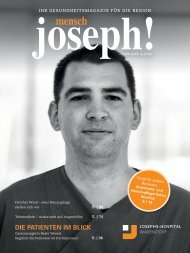 mensch joseph! | Magazin 4-2020